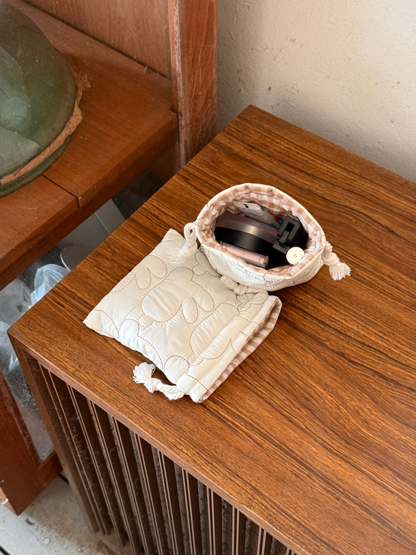 Moon Bunny Drawstring Pouch