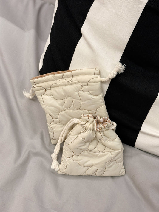 Moon Bunny Drawstring Pouch