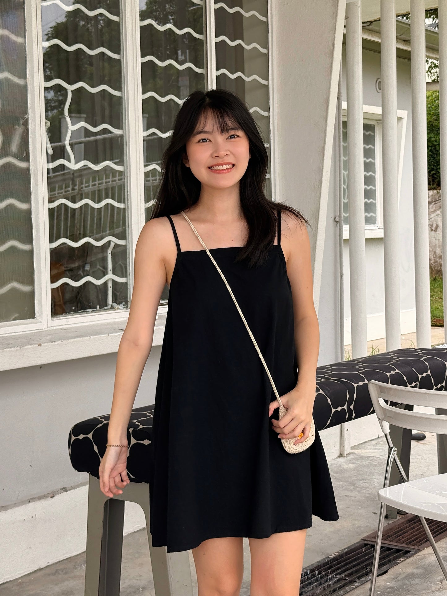 Mini dress(black color)